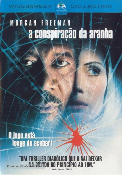 Along Came a Spider - Portuguese DVD movie cover