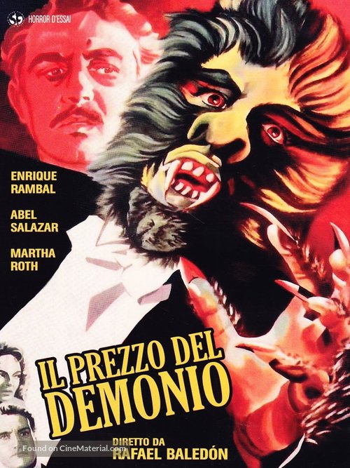 El hombre y el monstruo - Italian Movie Cover