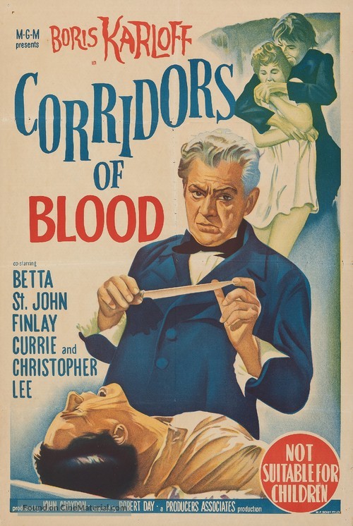 Corridors of Blood - Australian Movie Poster