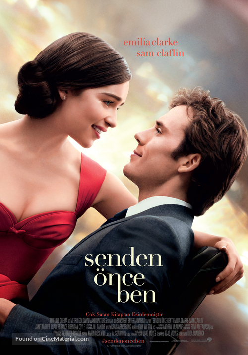 Me Before You - Turkish Movie Poster