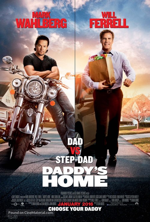 Daddy&#039;s Home - Indonesian Movie Poster
