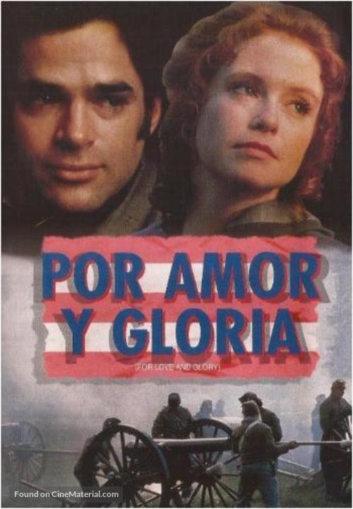 For Love and Glory - Spanish Movie Cover
