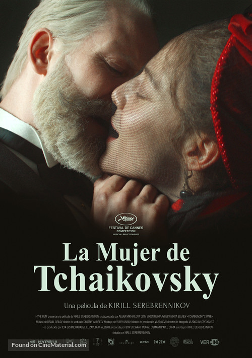 Zhena chaikovskogo - Spanish Movie Poster