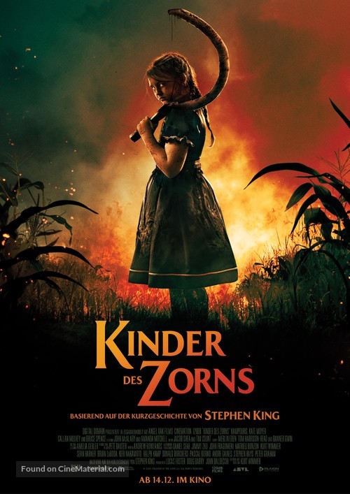 Children of the Corn - German Movie Poster