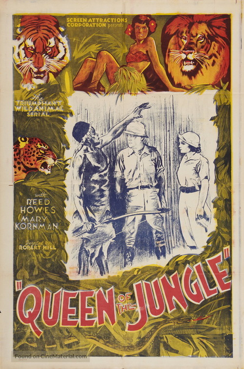 Queen of the Jungle - Movie Poster