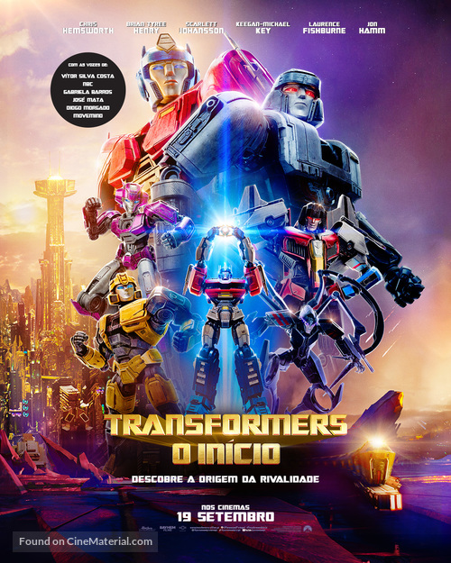 Transformers One - Portuguese Movie Poster