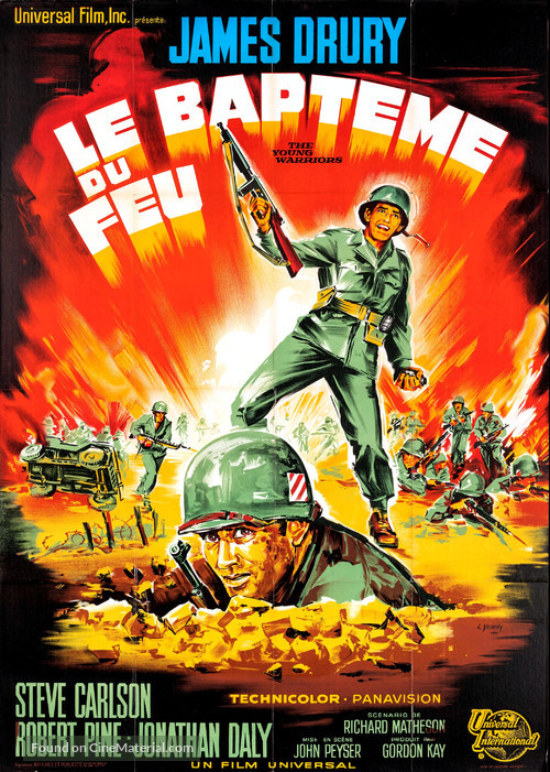 The Young Warriors - French Movie Poster
