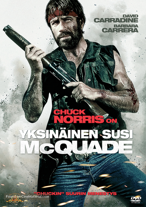 Lone Wolf McQuade - Finnish DVD movie cover