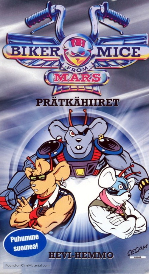 &quot;Biker Mice from Mars&quot; - Finnish Movie Cover