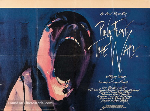 Pink Floyd The Wall - British Movie Poster