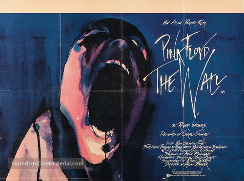 Pink Floyd The Wall - British Movie Poster