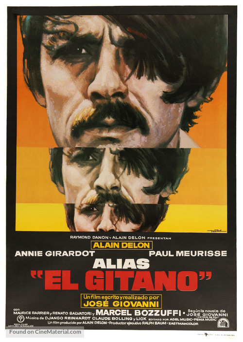 Le gitan - Spanish Movie Poster