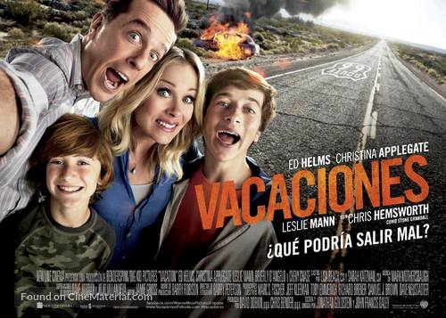 Vacation - Spanish Movie Poster