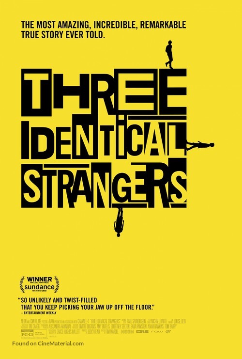 Three Identical Strangers - Movie Poster