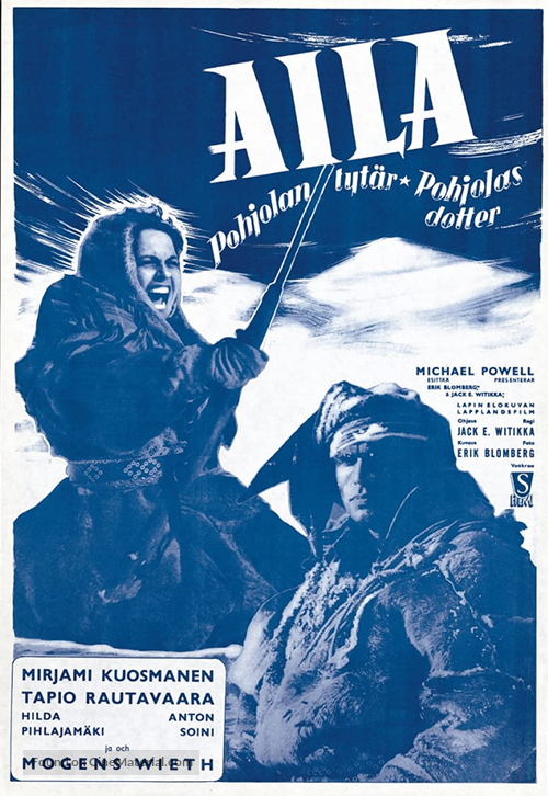 Aila, Pohjolan tyt&auml;r - Finnish Movie Poster