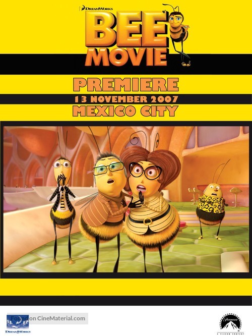 Bee Movie - Mexican Movie Poster