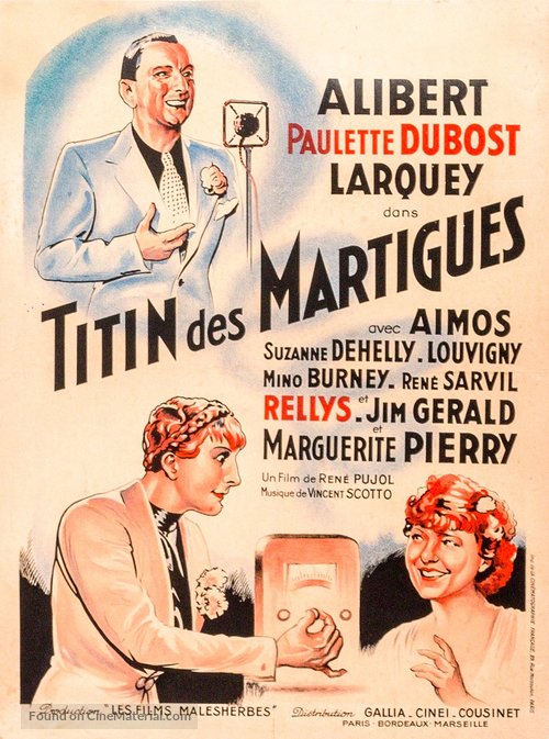 Titin des Martigues - French Movie Poster