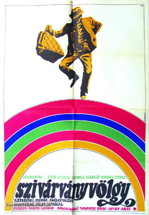 Finian&#039;s Rainbow - Hungarian Movie Poster