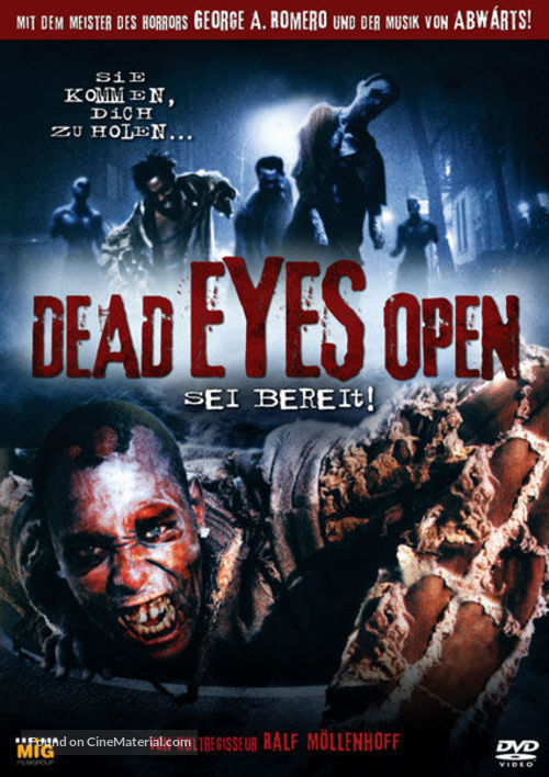 Dead Eyes Open - German Movie Cover