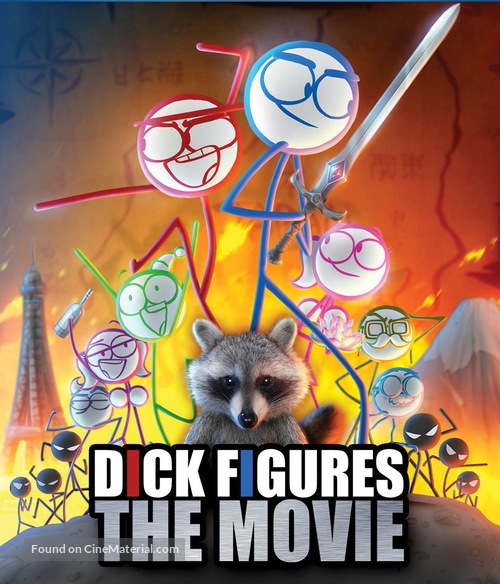 Dick Figures: The Movie - Blu-Ray movie cover