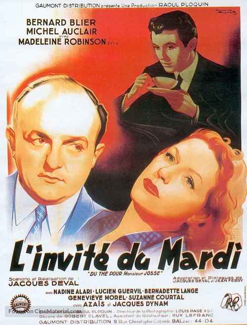 L&#039;invit&eacute; du mardi - French Movie Poster