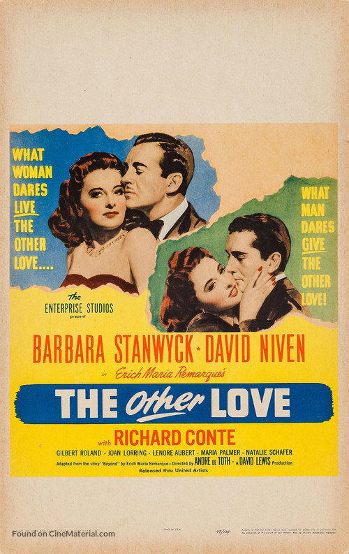 The Other Love - Movie Poster