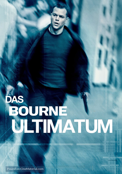 The Bourne Ultimatum - German DVD movie cover