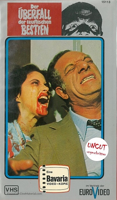 Rabid - German VHS movie cover