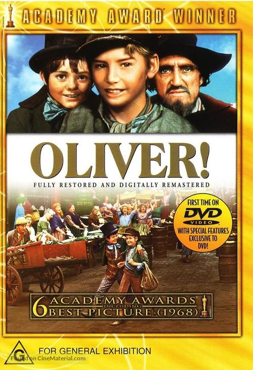 Oliver! - Australian DVD movie cover