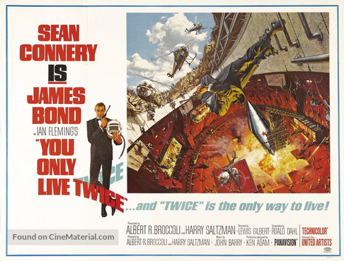 You Only Live Twice - Movie Poster