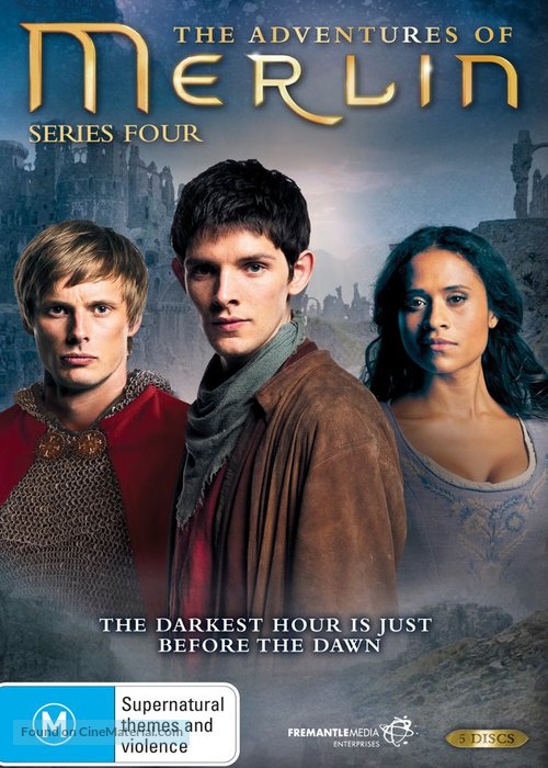 &quot;Merlin&quot; - Australian DVD movie cover