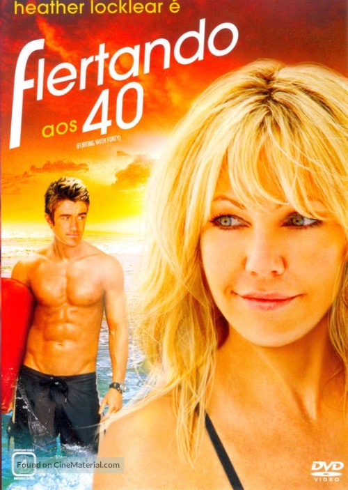 Flirting with Forty - Brazilian DVD movie cover