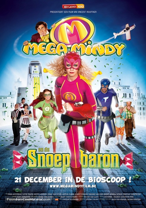 Mega Mindy en de Snoepbaron - Dutch Movie Poster