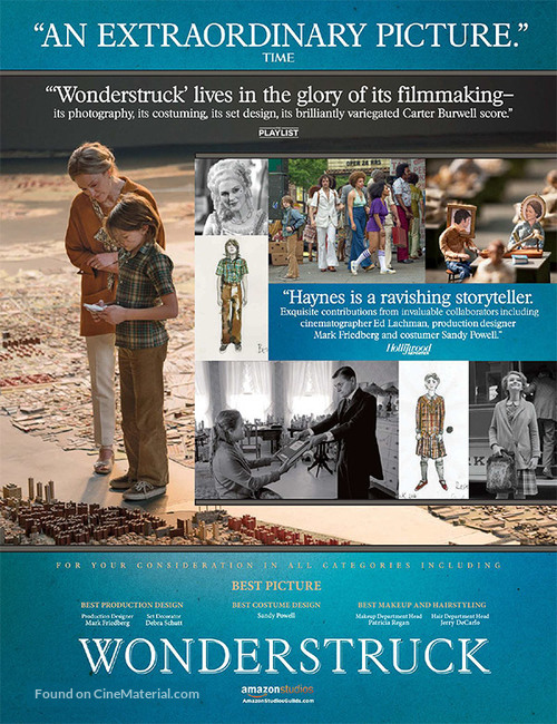 Wonderstruck - For your consideration movie poster