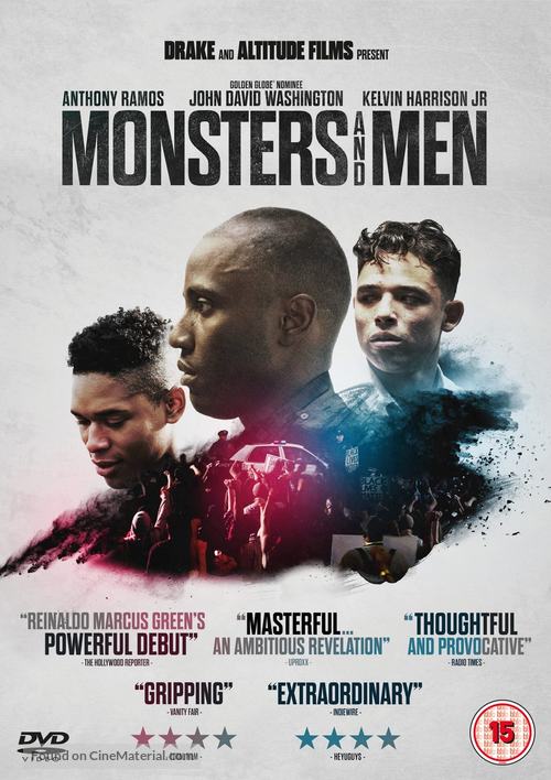 Monsters and Men - British DVD movie cover