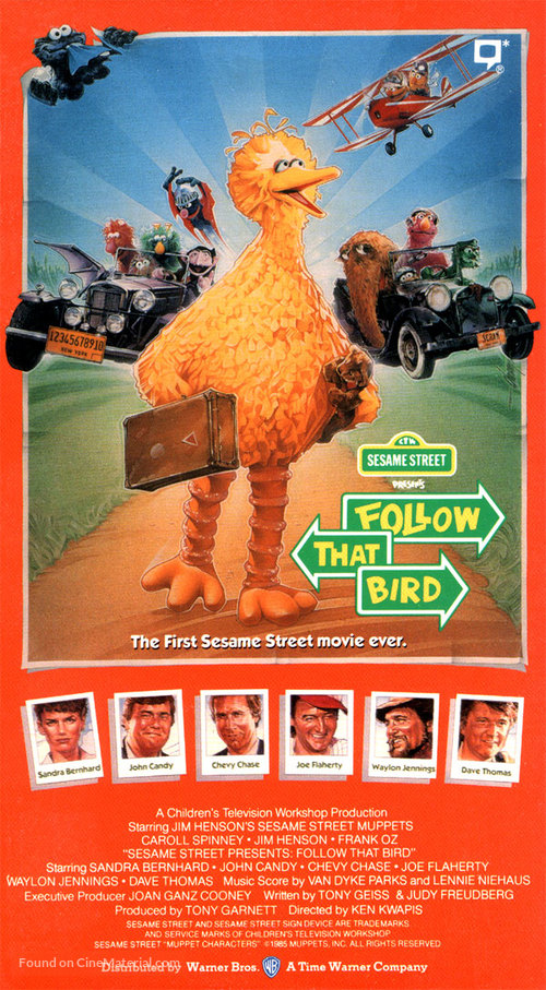 Sesame Street Presents: Follow that Bird - Movie Cover