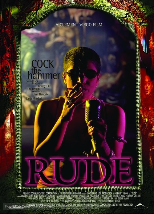 Rude - Canadian Movie Poster