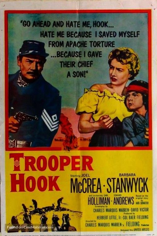 Trooper Hook - Theatrical movie poster
