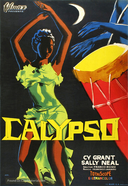 Calypso - Spanish Movie Poster