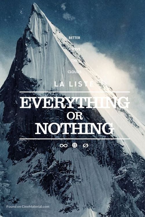 La Liste: Everything or Nothing - International Movie Poster