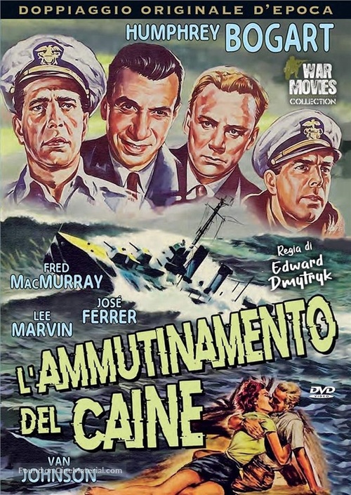 The Caine Mutiny - Italian DVD movie cover