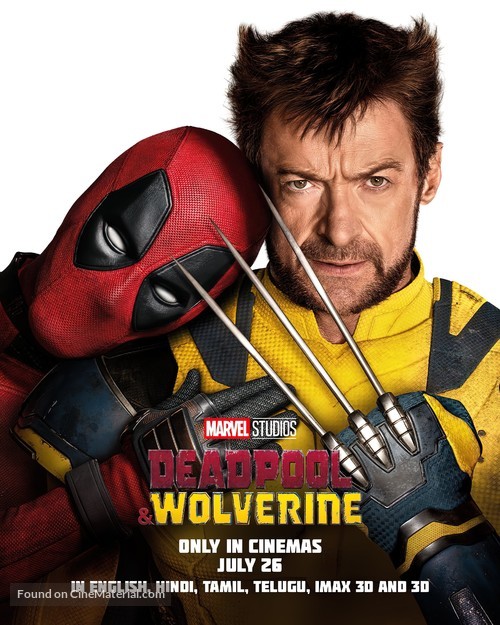 Deadpool &amp; Wolverine - Indian Movie Poster