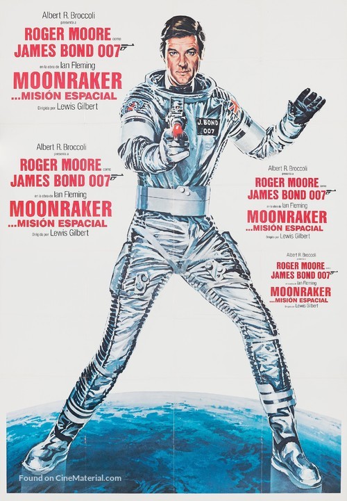 Moonraker - Argentinian Movie Poster