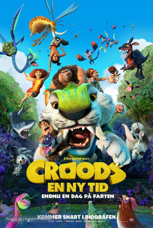 The Croods: A New Age - Danish Movie Poster