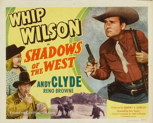 Shadows of the West - Movie Poster