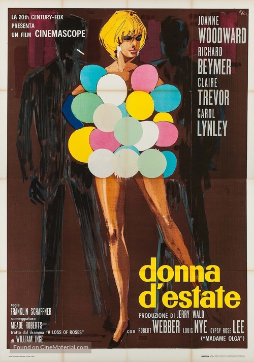 The Stripper - Italian Movie Poster
