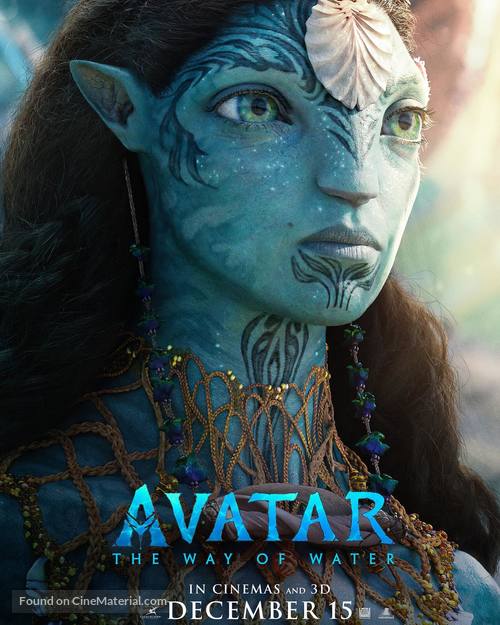 Avatar: The Way of Water - Lebanese Character movie poster