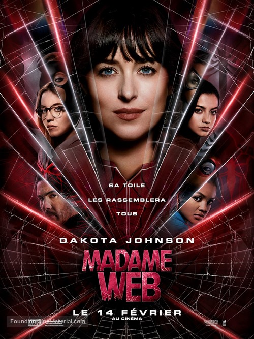 Madame Web - French Movie Poster