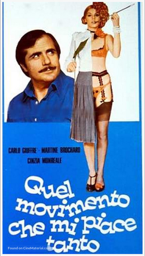 Quel movimento che mi piace tanto - Italian Movie Poster