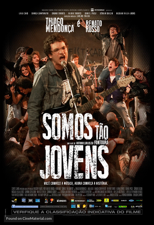 Somos Tao Jovens - Brazilian Movie Poster